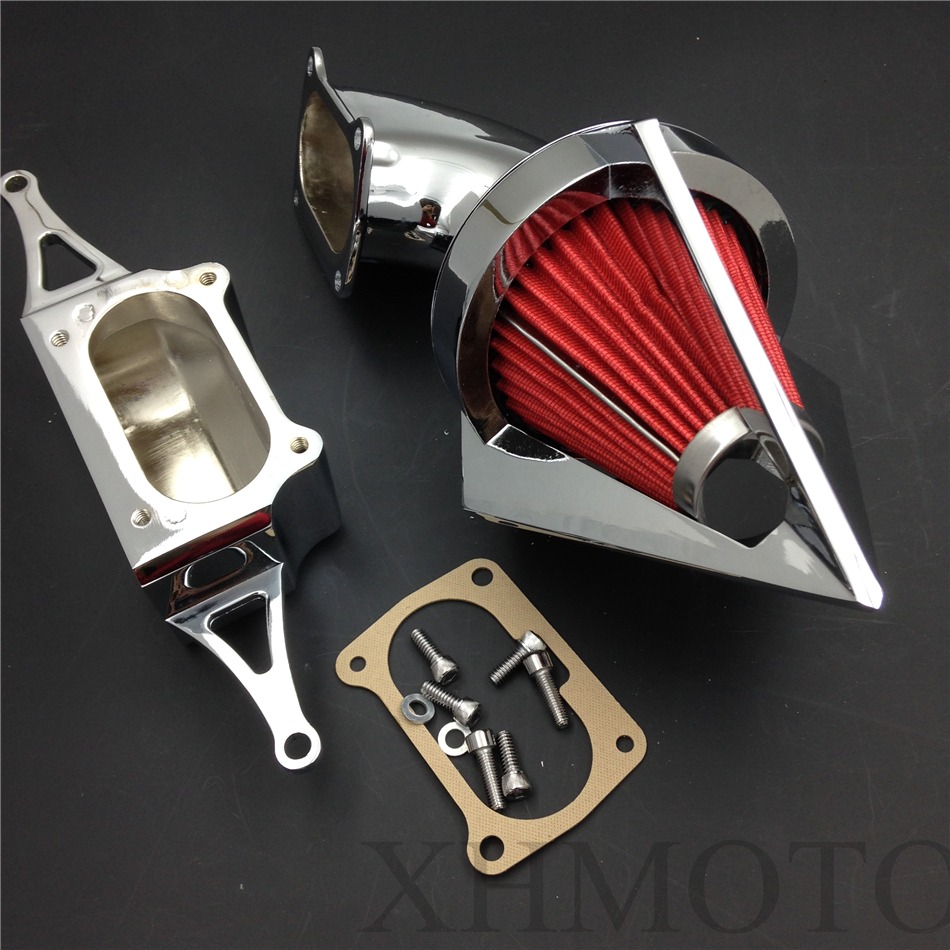 HTTMOTOR Triangle Spike Air Cleaner Kits For 20022010 Yamaha Roadstar