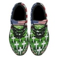 thumbnail image 2 of Memorial Day Honor Our Fallen Heroes Shoes Sneakers Black Size 6, 2 of 7