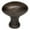 Barcelona, variant on Alno A827-14 Contemporary 1-1/4" Farmhouse Egg Oval Solid Brass Cabinet Knob / Drawer Knob