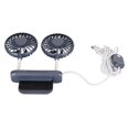 thumbnail image 1 of Screen Clip On Fan, Space Saving 2 Heads Monitor Fan  for Office Blue, 1 of 7