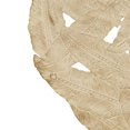 thumbnail image 6 of Pemberly Row Textured Feather 3-piece Metal Disc Wall Decor Set in Spice, 6 of 10