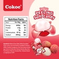 thumbnail image 4 of COKOC Peelable Lychee Gummy Candy, Fruit-Shaped Peeling Gummies Made with Real Juice, 7.93oz Bags (Pack of 3), Chewy Easter Candy & Sweet Snack, 4 of 5