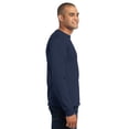thumbnail image 2 of Port & Company Long Sleeve All-American Tee. Navy. 4XL., 2 of 3