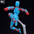 thumbnail image 4 of (Assembly Completed) T13 Action Figure Set,Dummy 13 Robot Action Figure, Lucky 13 Collectible Action Figure Articulated, 4 of 4