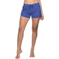 thumbnail image 3 of Colosseum Active Women's Simone Cotton Blend Yoga and Running Shorts Royal XX-Large, 3 of 6