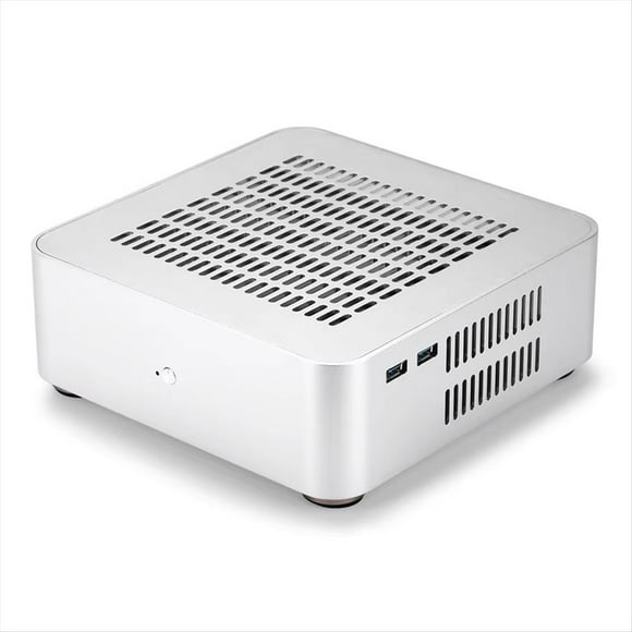 Mini HTPC de Aluminio, Mini ITX, para Juegos, PC de Escritorio con Fuente de Alimentación de 8 Pines, Color .