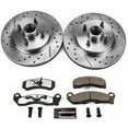 thumbnail image 3 of PowerStop Front Z26 Street Warrior Carbon-Fiber Ceramic Brake Pad and Drilled and Slotted Rotor Kit Fits: FORD Select Models K1279-26, 3 of 9