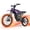 Purple, variant on ESKUTE Electric Dirt Bike for Adults, 6500W Peak Motor, 53 MPH Off-Road E-Bike, 72V 30Ah Battery, Up to 70 Miles Range, Hydraulic Dual Suspension, All-Terrain Electric Bike, Black