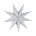 thumbnail image 3 of Adorno colgante de estrella grande 3D, decoración navideña creativa, decoración colgante de estrella grande de 30 cm para vacaciones de cumpleaños Gris, 3 of 8