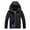 Black, variant on Munlar Heated Jackets for Men- Thin Casual Sports Windbreaker Hooded Solid Color Mens Blazers And Sport Coats Christmas Winter Coat Clearance