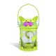 thumbnail image 1 of sostenedor de vela del gato (verde) de la lámpara huracán ornamento práctica creativa orna Tooarts escultura de hierro, 1 of 7