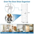 thumbnail image 6 of Ktaxon 12 Layers Over-The-Door Wall-mounted Style Home Shoe Storage Rack Organizer White, 6 of 15