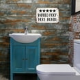 thumbnail image 3 of Would Poop Here Again - Funny Five Star Rating Bathroom Sign Decor - Indoor Outhouse Bathroom Door Wall Art 8 x 12 Inch (222), 3 of 13
