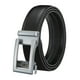 thumbnail image 3 of Cinturón de trinquete Yuyangstore para hombre de cuero PU negro, 3 of 8