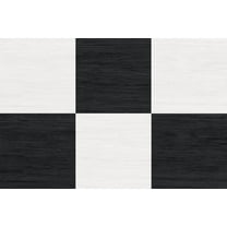 Chris Loves Julia Lawrence Black Peel & Stick Floor Tiles