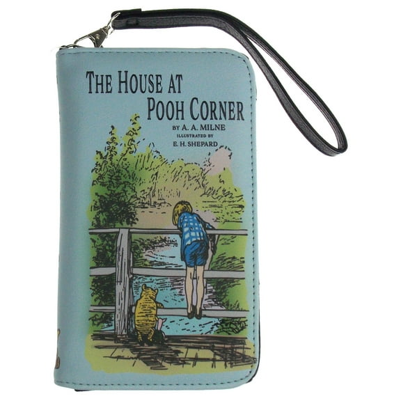 Comeco The House at Pooh Corner Book Wallet Light Blue