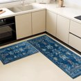 thumbnail image 5 of Kitchen Rugs Sets of 3 Non Slip Washable Kitchen Mats for Floor, Waterproof Kitchen Runner Rug, Floor Mat Carpet for Entryway, Laundry, Sink, Hallway, Bathroom, 5 of 12