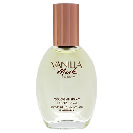 Vanilla Musk Cologne Spray for Women, 1 fl oz (Best Vanilla Musk Perfume)