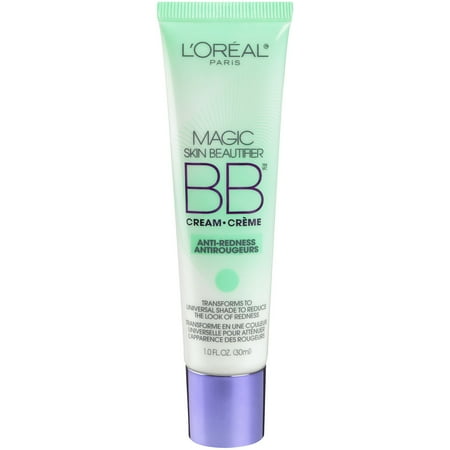 L'Oreal Paris Magic Skinbeautifier BB Cream, Anti-Redness, 1 fl oz