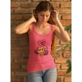 thumbnail image 2 of Teddy Bear Hand Drawn Smile Racerback Tank Women -Image by Shutterstock, Female x-Large, 2 of 4