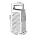 thumbnail image 5 of Robust Stainless Steel Cheese Grater, Square Grater, 5 of 5