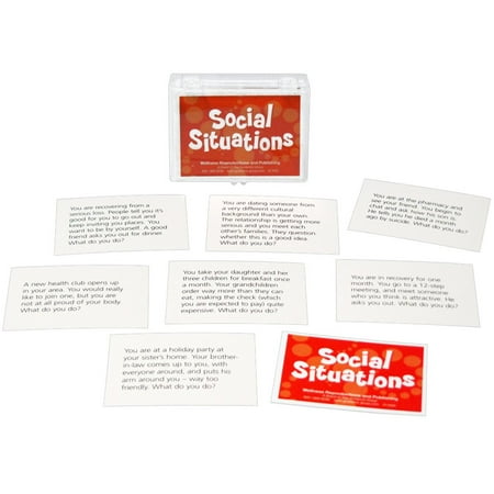 social situations cards for adults