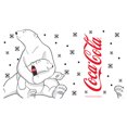 thumbnail image 2 of Coca Cola Christmas Polar Bears Hug  Stainless Steel Water Bottle White 17 oz., 2 of 3