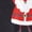 Red, variant on IMENGL Pajama Sets for Women Onesises Christmas Crop Tops with Shorts Round Neck Camisole Cute Sleepwear Loungewear Women's Pajamas Set,Black