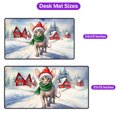 thumbnail image 5 of Hello Winter Sphynx Frosty Morning Walk Welcome Snowy Christmas Desk Mat Full Keyboard Mouse Pad Cat Lover Kitten Owner Gifts Idea Large Mousepad - 02018, 5 of 5