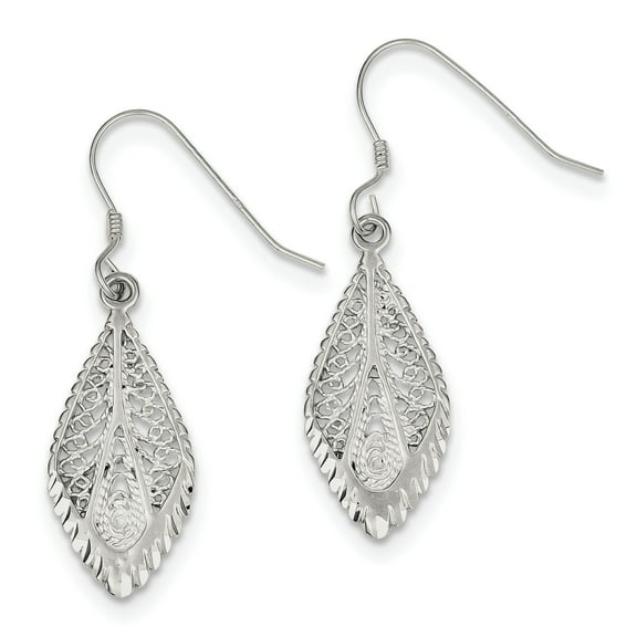 Sterling Silver Filigree Earrings