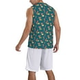 thumbnail image 2 of Sikiie Frog and Mushrooms Basketball Jersey Reversible Men's Mesh Athletic Sports Shirts Training Practice S-4XLSmall, 2 of 6