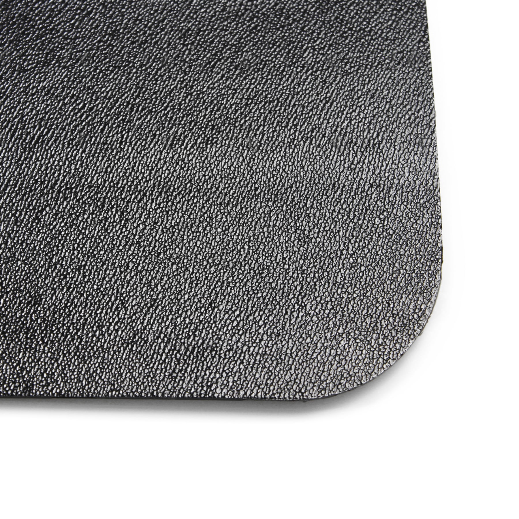 Advantagemat® Black Vinyl Lipped Chair Mat for Hard Floor - 36" x 48" (Shipped Rolled)