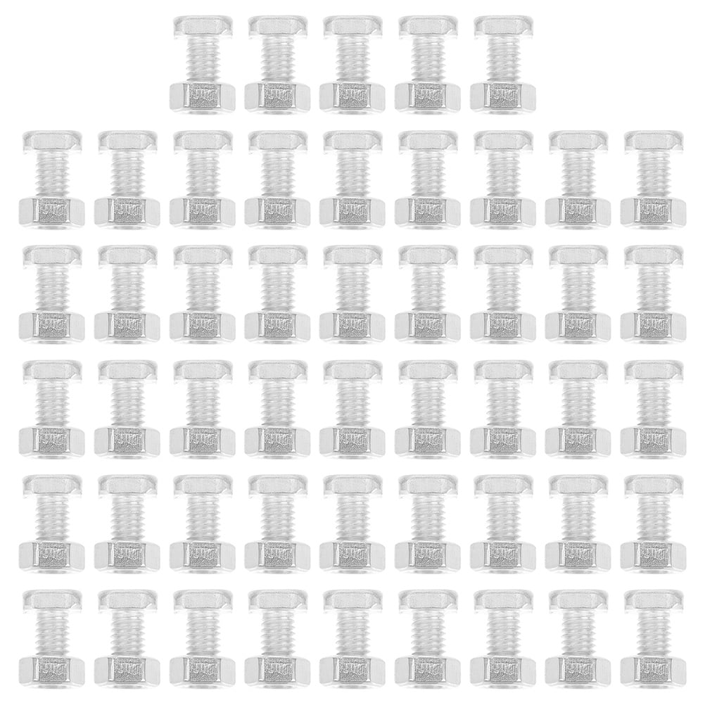 Greenhouse nuts and bolts 100 Sets Greenhouse Bolts and Nuts Aluminium