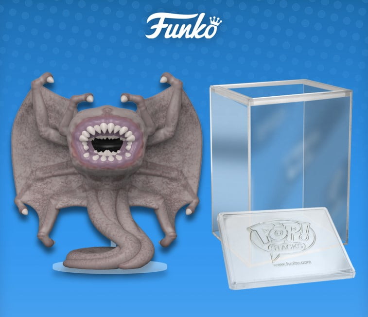 Funko Pop! TV: Stranger Things - Demo-Bat Vinyl Figure (+ Pop! Stacks Plastic Protector)