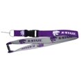 thumbnail image 2 of aminco NCAA Kansas State Wildcats Reversible Lanyard, 2 of 2
