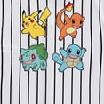thumbnail image 5 of Boys Pokemon Baseball Jersey Shirt - Featuring Pikachu, Charizard, Squirtle and Bulbasaur- Little and Big Boys Sizes XS-XL White, 5 of 7