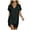 Black^iHP, variant on QGJZVUNL Summer Dresses Womens Outfits Boho Short Sleeve V Neck Dress Beach Vacation Clothes Size XL