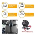 thumbnail image 5 of Auto Safety Infant Baby Rear View Monitor Waterproof 4.3 Inch Folding Display Screen 8LED Infrared Night Vision Car Baby Monitor, 5 of 5