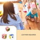 thumbnail image 2 of Ounissouiy Juguetes ligeros para niños, antideslizantes, impermeables, dados de puntos, dados de algodón prácticos para jugar, superficie lisa, Juguetes Educativos Número, 2 of 6