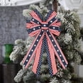 thumbnail image 4 of Hwkond Party Supplies & Decor American Flag Star And Stripe Ribbon Bow Independence Day Gifts Home Decoration Front Bow Patriotic Decorative Supplies on Clearance, 4 of 8
