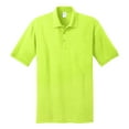 thumbnail image 5 of Mafoose Mens Core Blend Jersey Knit Male Polo Safety Green 3XL, 5 of 6