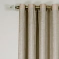 thumbnail image 2 of Fitzgerald - Lined Grommet Window Curtain Panel - 50x84 Tan, 2 of 3