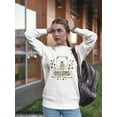 thumbnail image 2 of My Dreams Come True Sweatshirt Women -Image by Shutterstock, Female Medium, 2 of 4