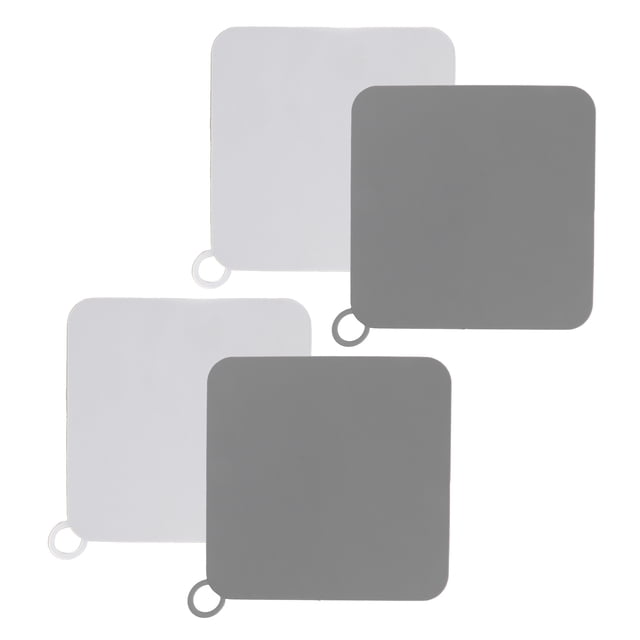Tapón de drenaje BuyWeek 4 piezas de SUCCIÓN plana de silicona