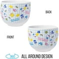 thumbnail image 5 of Silver Buffalo Hello Kitty and Friends Kuromi, Keroppi, Chococat, My Melody, Tuxedo Sam, Badtz-Maru, Tuxedo Sam, Pompompurin, Cinnamoroll Ceramic Ramen Noodle Rice Bowl with Chopsticks, 20 Ounces, 5 of 9