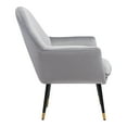 thumbnail image 2 of Zuo Modern Alexandria Accent Chair Light Gray, 2 of 7