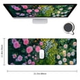 thumbnail image 2 of Leisuo Pink, White, Yellow, Garden and Blue Sky Scenery Mouse Pad for Desk Home Office 31.5x11.8 in, 2 of 6