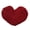 Red, variant on Soft Heart Pillow Ideal for Relaxation Craft from Polyester Materials with PP Cotton Cores Living Room or Bedroom Use