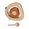 thumbnail image 3 of Juguete Musical Montessori para bebé, herramienta de enseñanza, campana relajante, instrumentos de percusión educativos para preescolar, juguete para Tambor, 3 of 8