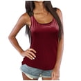 thumbnail image 6 of DHFJKG Women's Tank Tops Sexy Lace Sleeveless Casual Scoop Neck Night Out Summer Slim Fit Cami Shirts Comfortable Top, 6 of 7